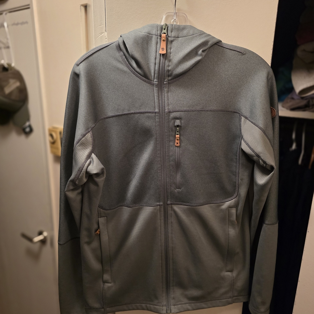 Fjällräven Abisko Trail Fleece, Mens Green - Picture 1 of 4